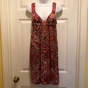 Stunning Floral Satin/Silky Molly New York dress